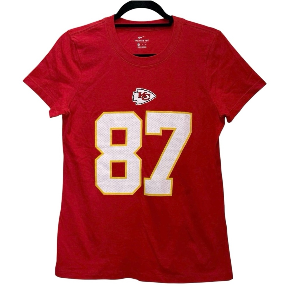 Nike NFL Kansas City Chiefs Travis Kelce #87 T-Shirt Small Football Taylor Swift